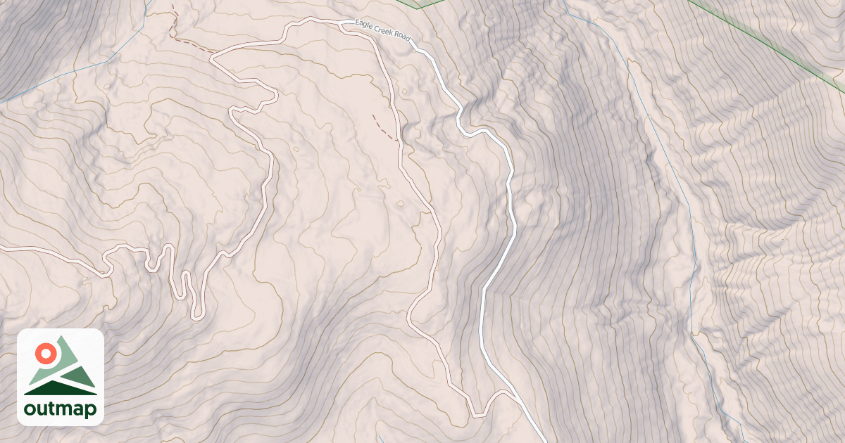 Map of MIDDLE EAGLE