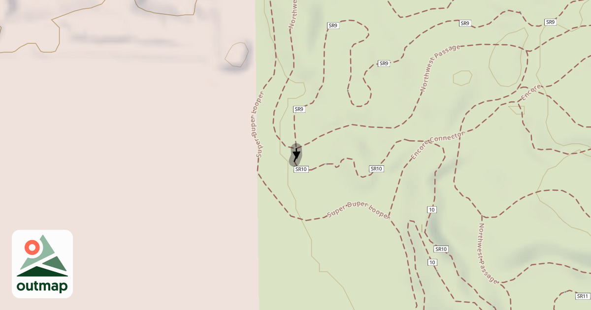 Map of Hard Scrabble - SR 10