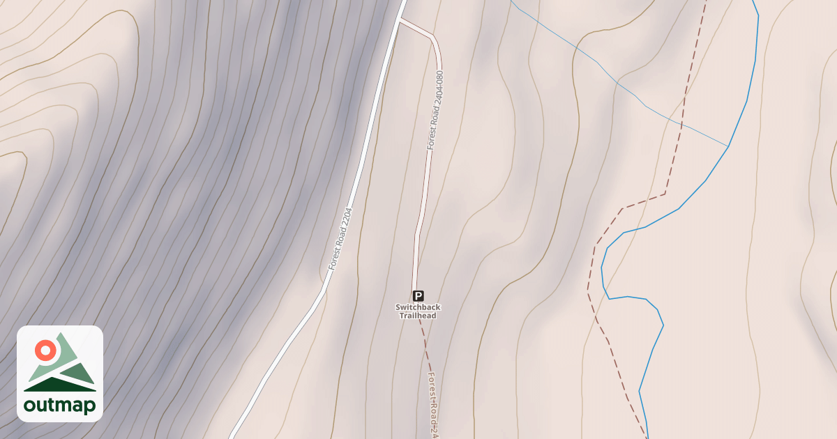 Map of USFS National Forest System Roads {4862AE9E-E6E8-4EC3-8356-E1408E6E7C63}