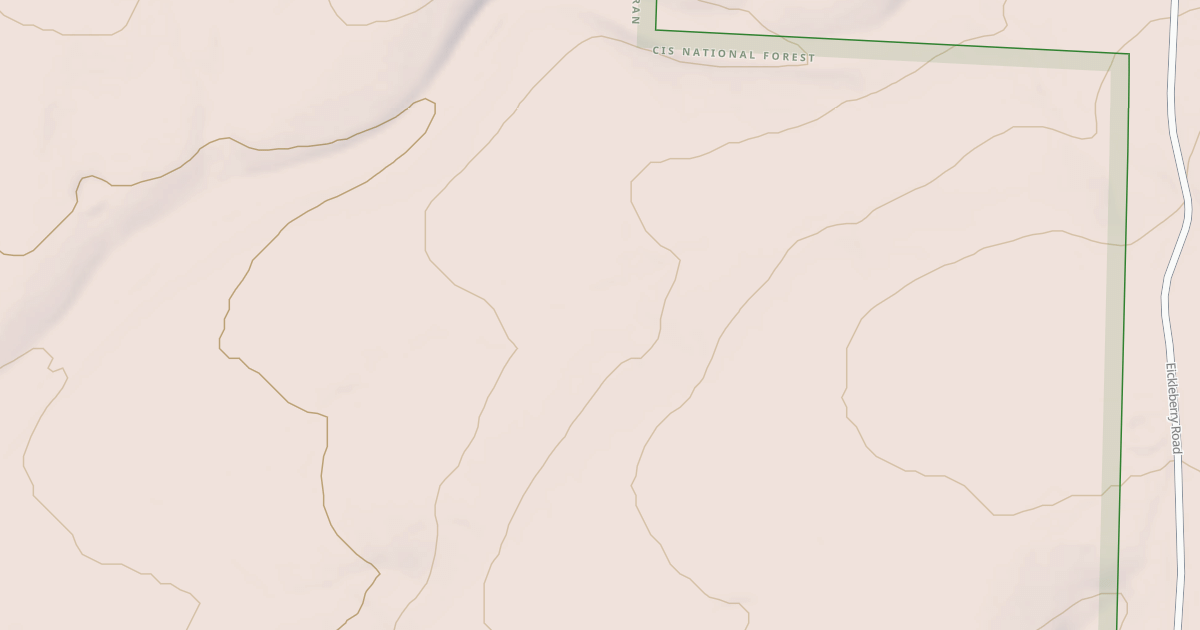Map preview of USFS Motor Vehicle Use Map Roads {5BB07175-3C7D-4C35-852C-F6875C6C6E07}