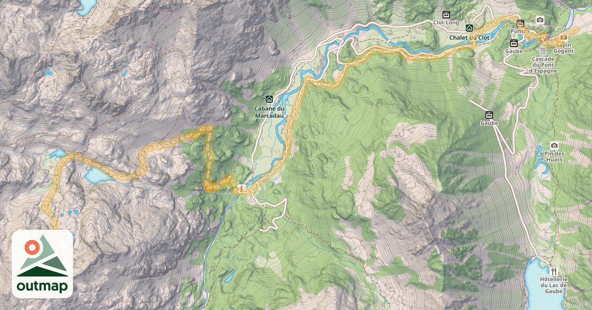 Map of La Cardinquère — Cambasque