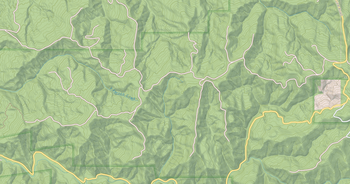 Map preview of USFS Motor Vehicle Use Map Roads {64C5BA4B-B91D-43F0-99FB-D97C62E7D5D0}