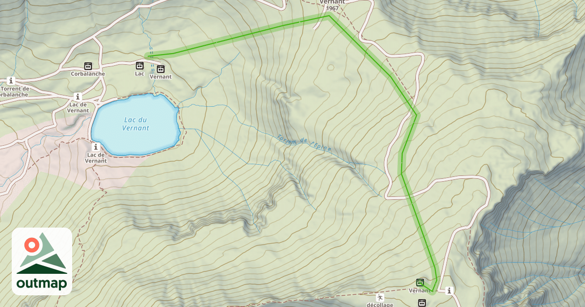 Map of Dolomie
