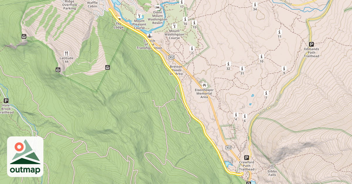 Map of Rosebrook Express