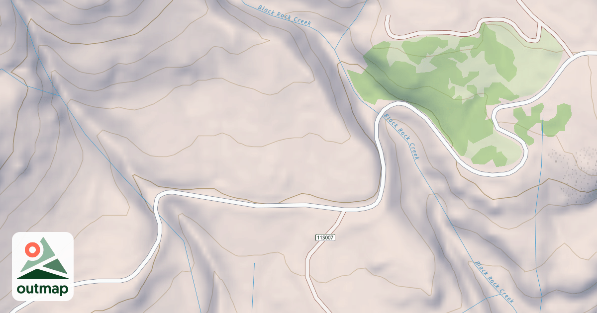 Map of BLACK ROCK RES