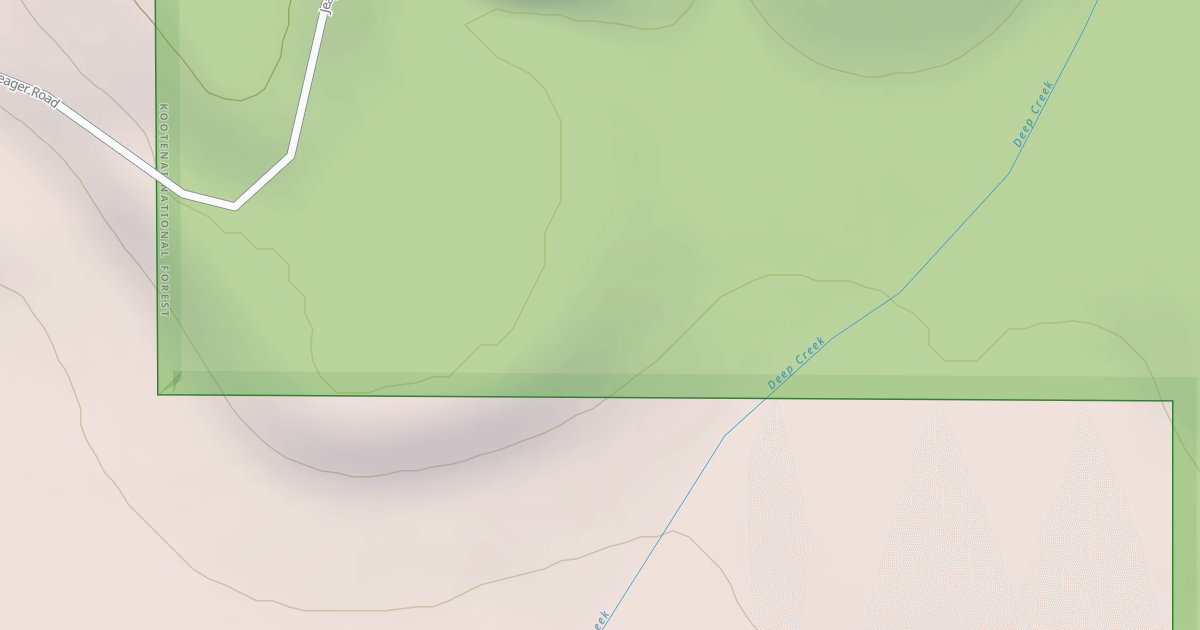 Map preview of DEEP CREEK JUMP UP