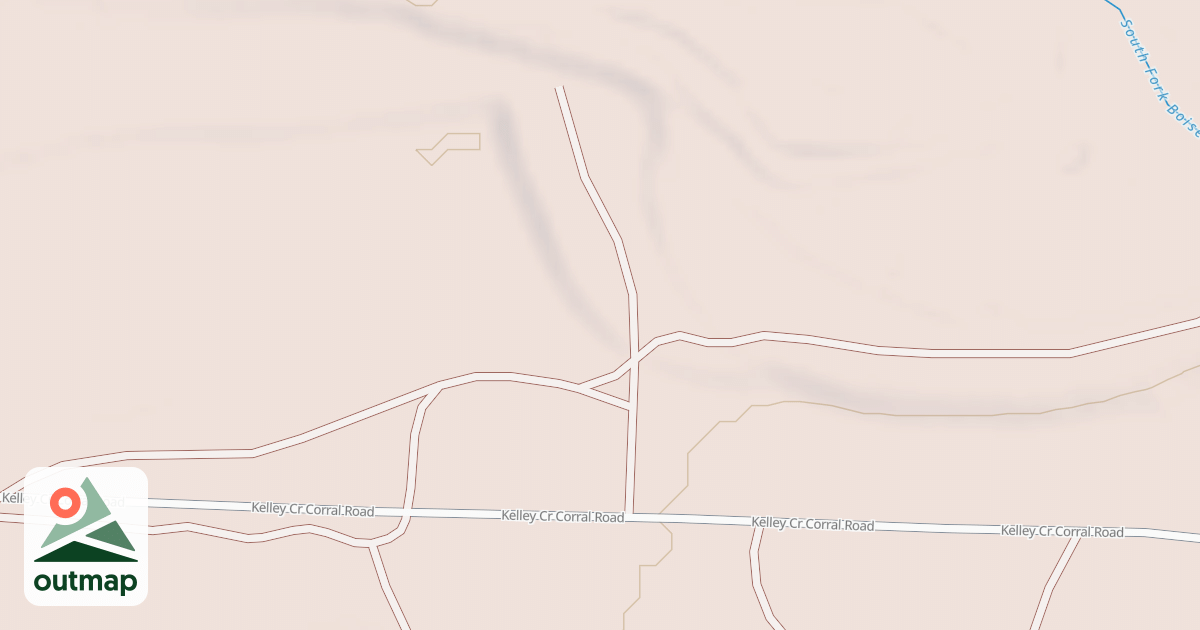 Map of KELLY CR CORRAL SPUR B