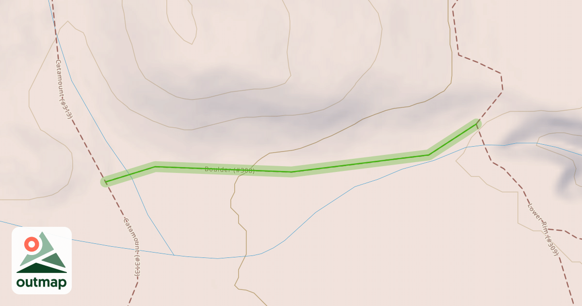 Map of Boulder Trail