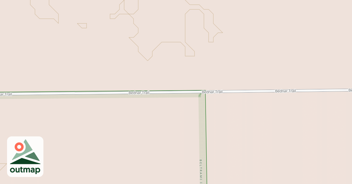 Map of Warroad/Roseau Trails