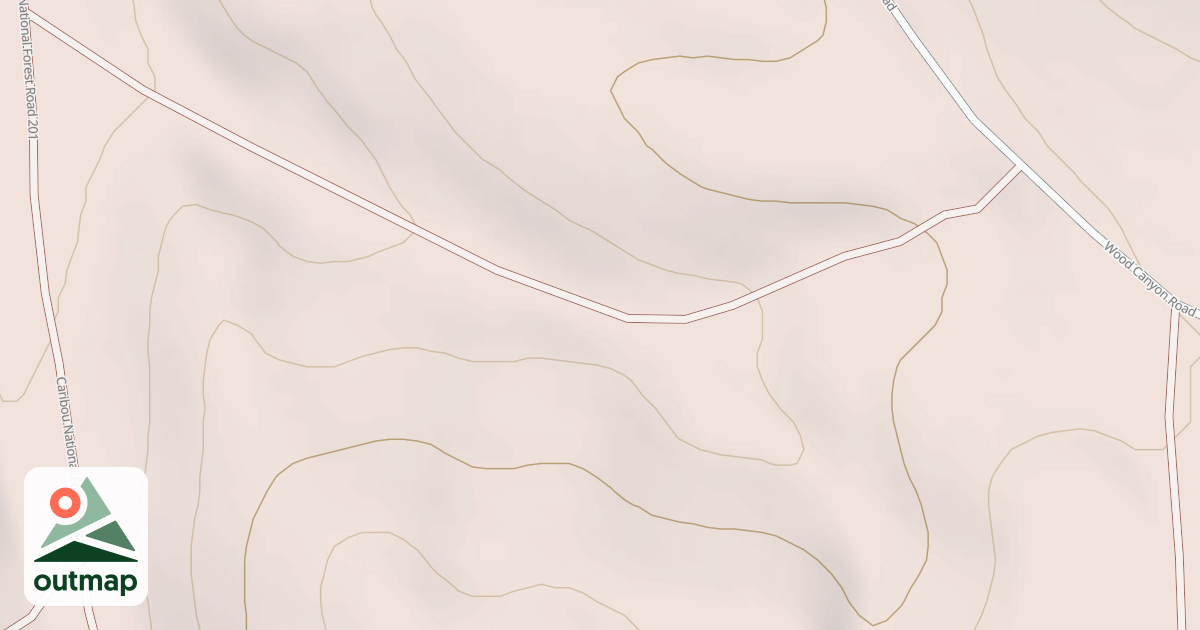 Map of SPRUCE SPUR MAIN