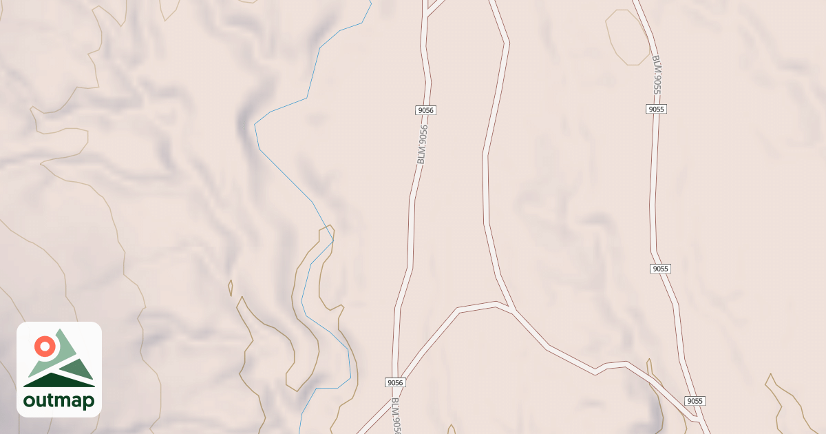 Map of BLM National GTLF Public Motorized Roads 1f76fcdd-cc64-49e9-832d-7d4b45f6c0de