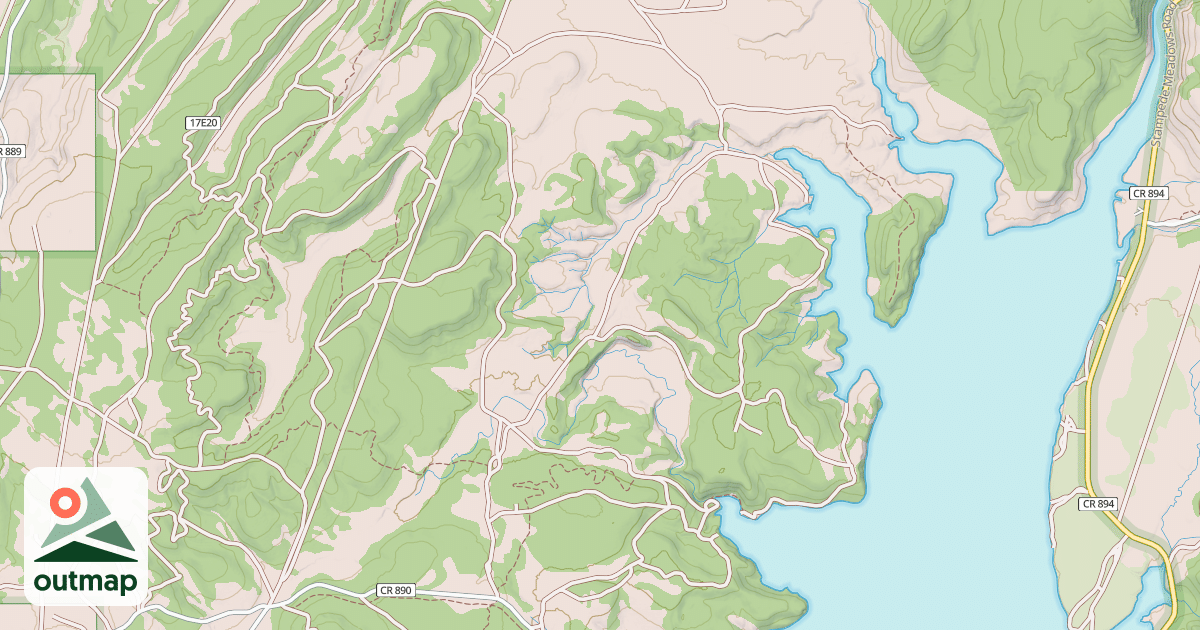 Map of Big Boca Ohv