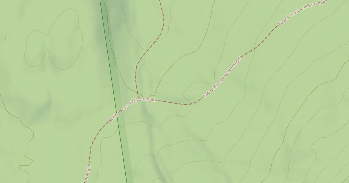 Map preview of Robert Frost Trail