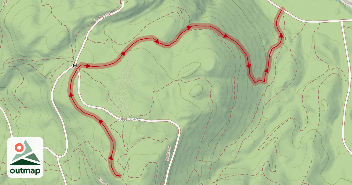 Map of Tuteata
