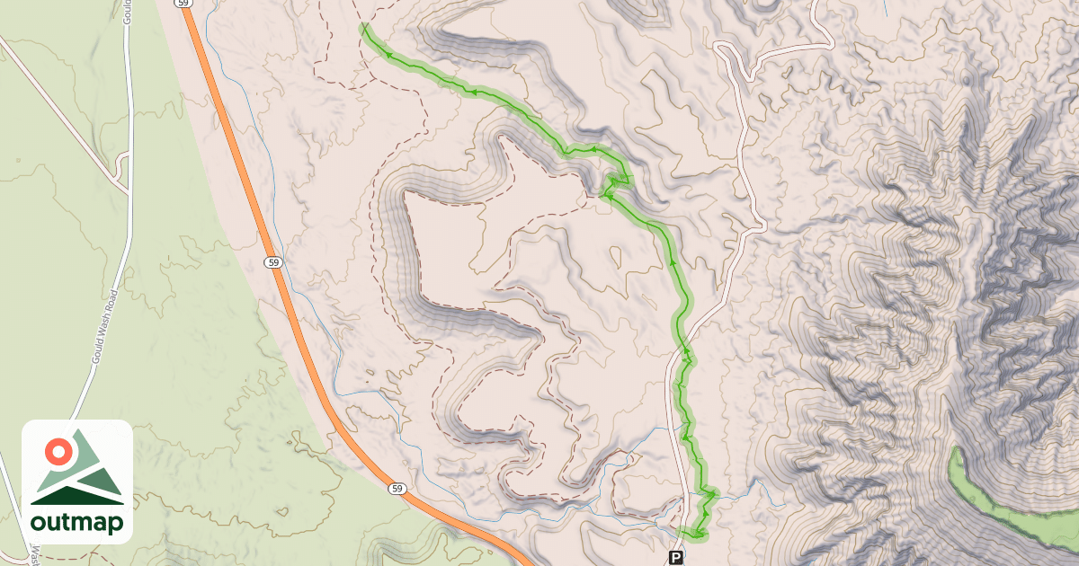 Map of JEM Trail