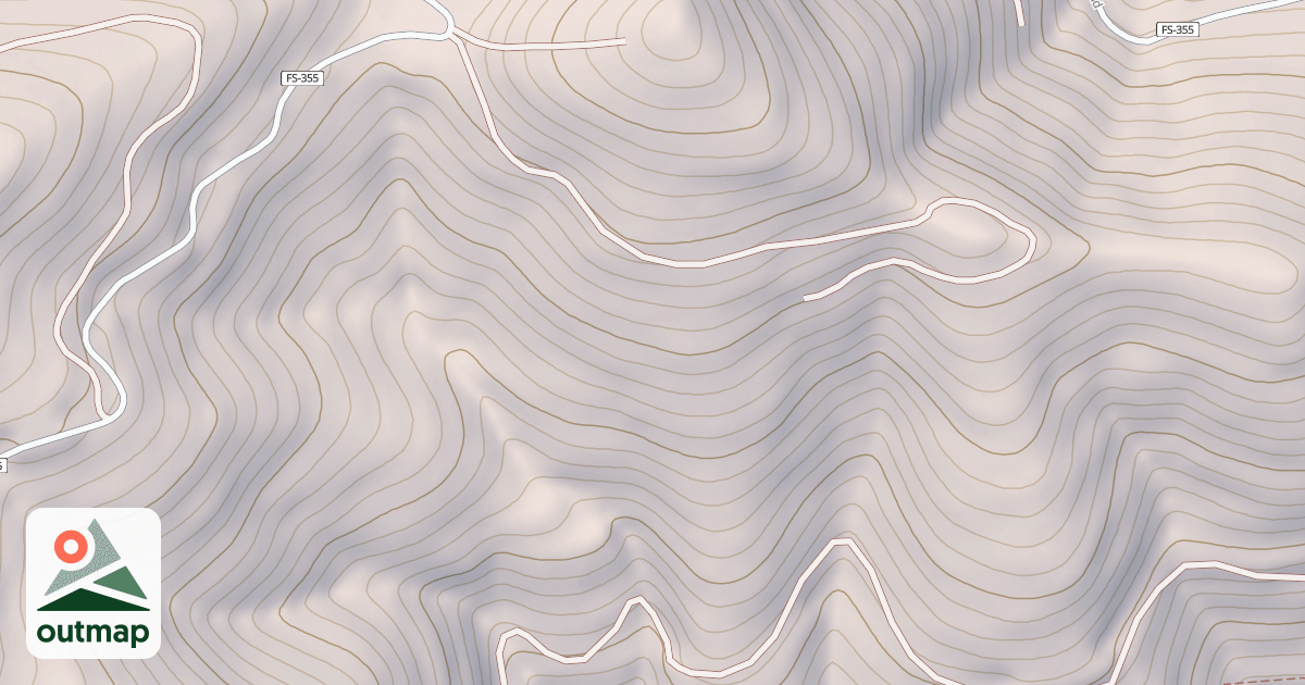 Map of JONS SPUR