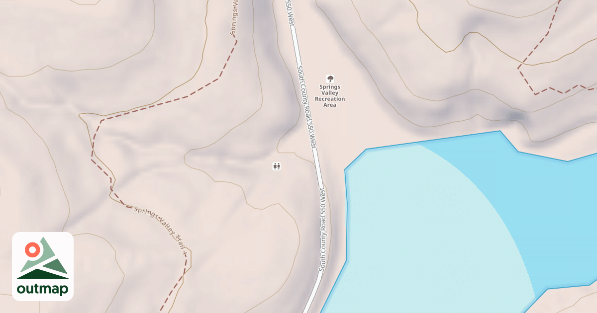Map of SPRINGS VALLEY CAMP