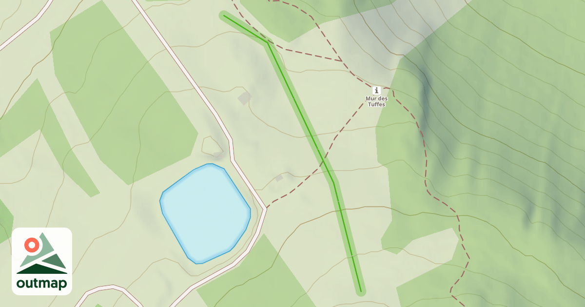 Map of Dévers des Tuffes