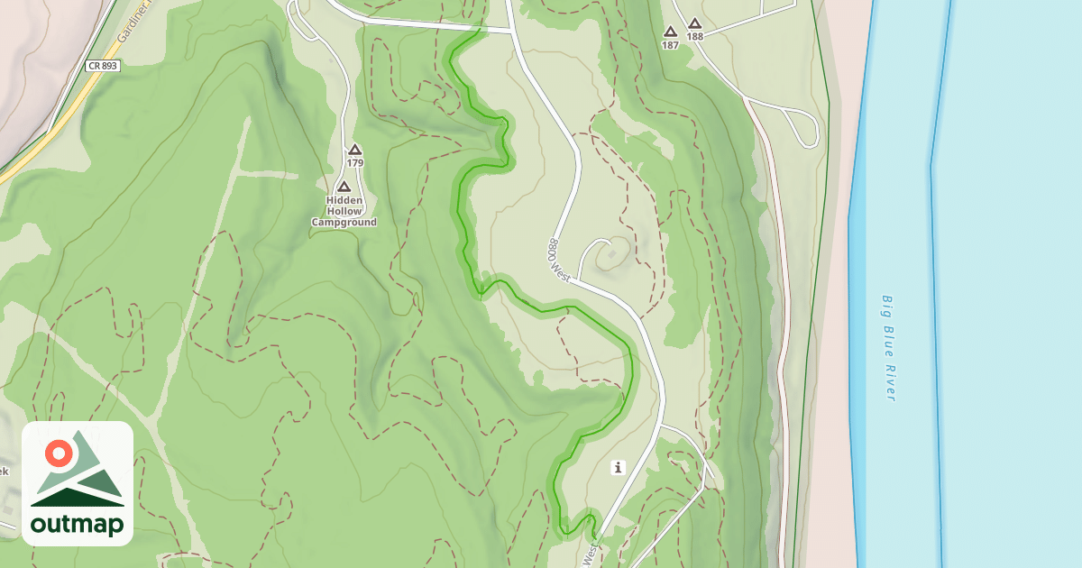 Map of Ride On