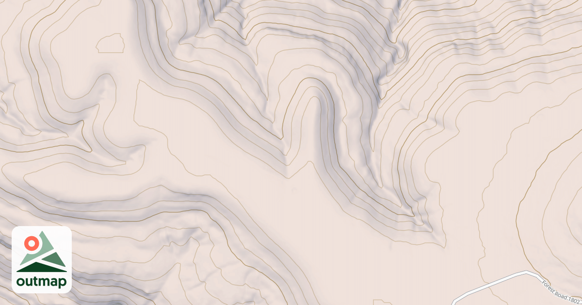 Map of USFS Motor Vehicle Use Map Roads {94F9F002-0ED8-48D1-8353-EAA3AFF53A81}