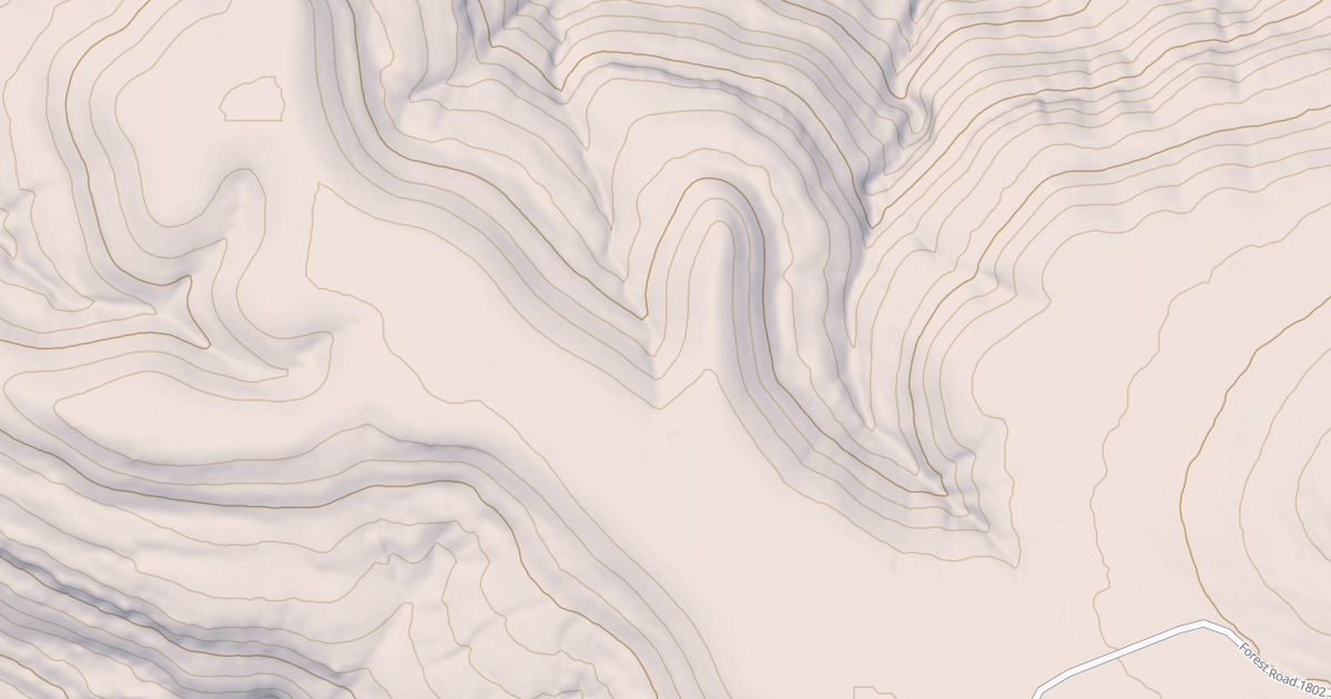 Map preview of USFS Motor Vehicle Use Map Roads {94F9F002-0ED8-48D1-8353-EAA3AFF53A81}