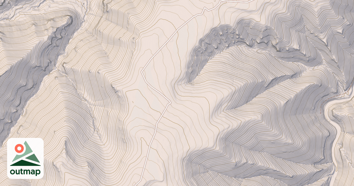 Map of Boyd Ridge