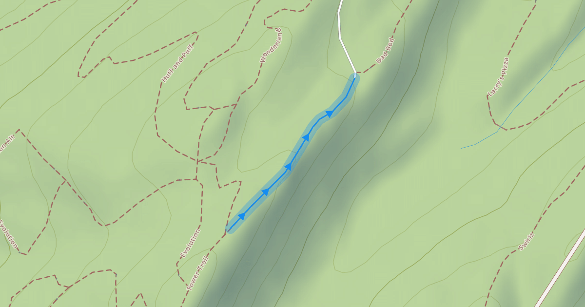 Map preview of Tower Trail