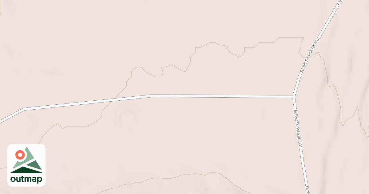 Map of EAST WALTREK SPUR