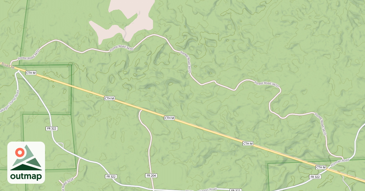 Map of FR 341D