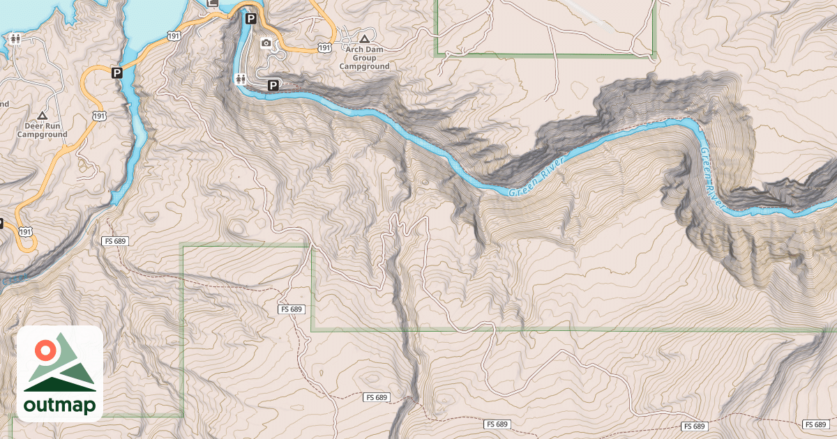 Map of PIPE CREEK COMPLEX  A-D