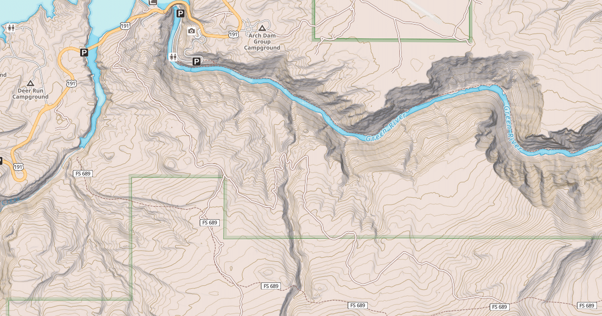 Map preview of PIPE CREEK COMPLEX  A-D