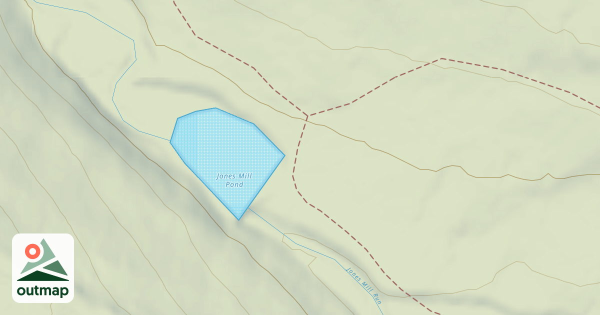 Map of Laurel Hill State Park Trails