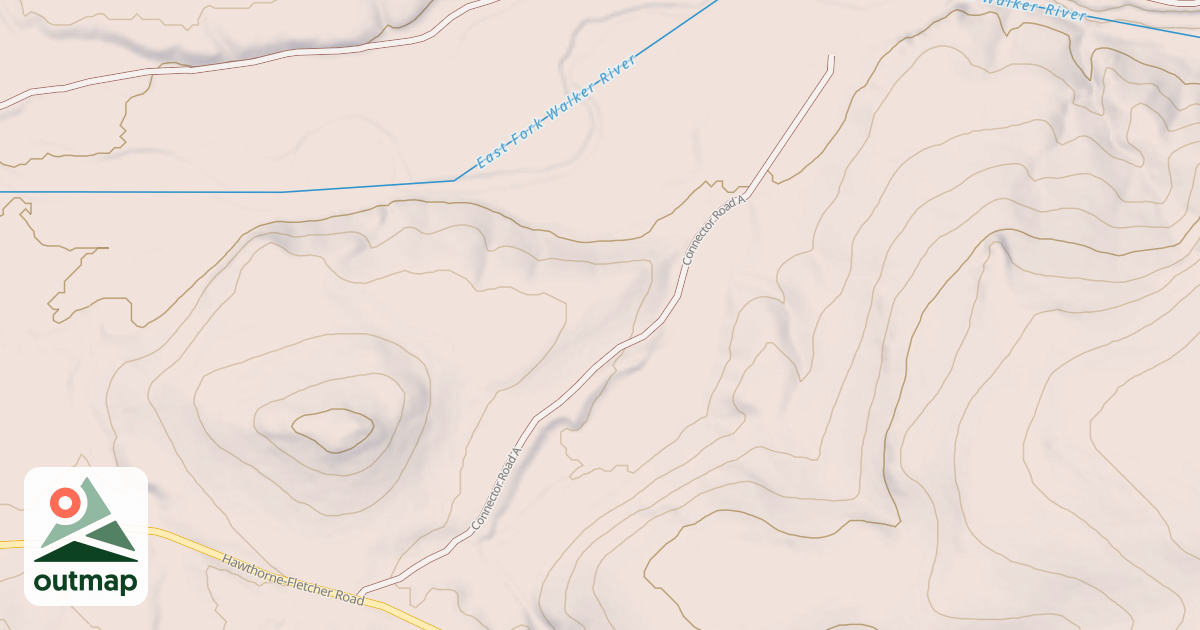 Map of CONNECTOR ROAD A