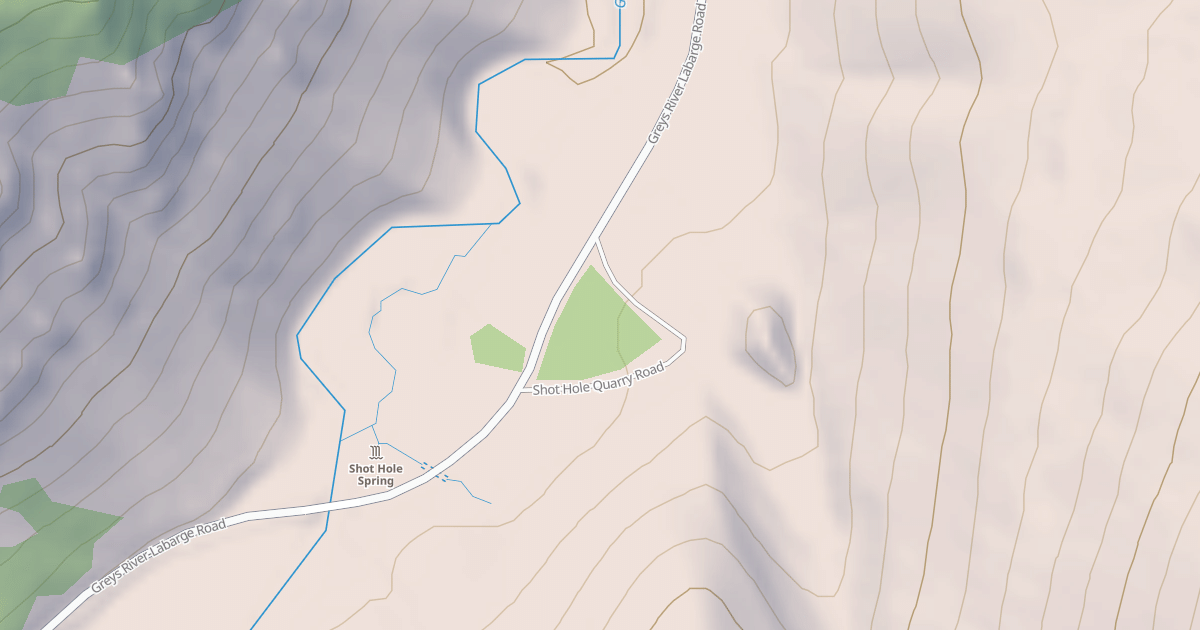 Map preview of SHOT HOLE QUARRY