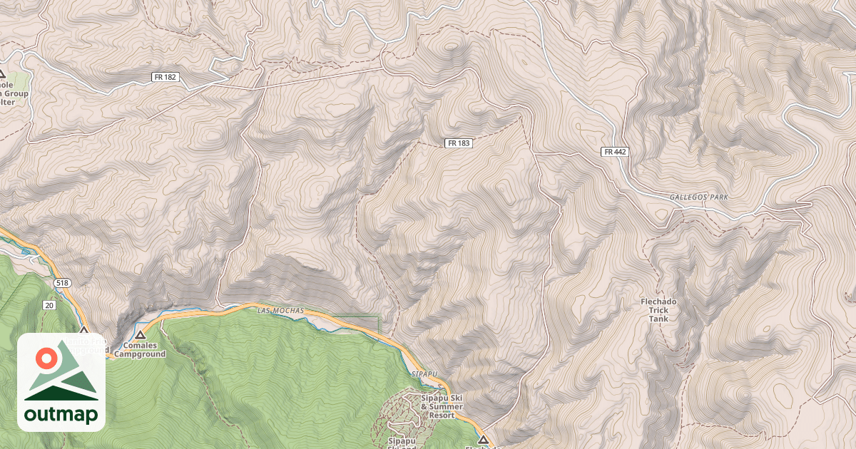 Map of OJITO MAES