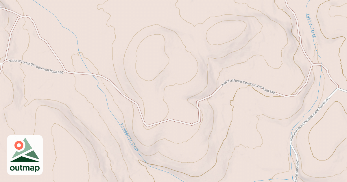 Map of USFS Motor Vehicle Use Map Roads {6E2A439E-7E83-4AF8-A878-A17E545887D7}