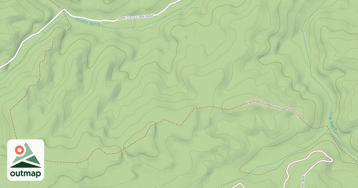 Map of Signal Butte Multi Use