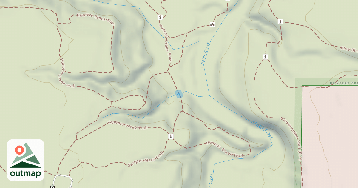 Map of Sargent Mark Trail