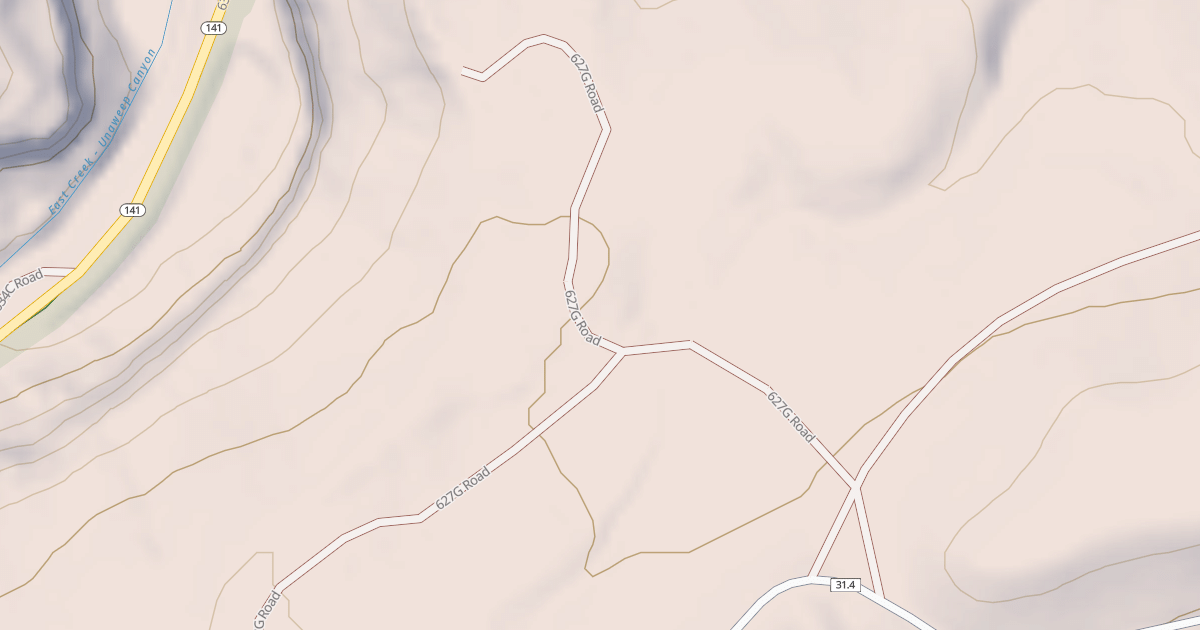 Map preview of BLM National GTLF Public Motorized Roads e637d18d-1e1e-4d11-a724-d70c9a46b51d