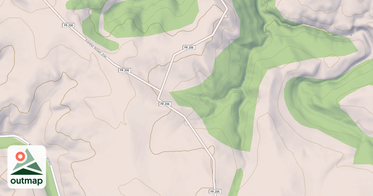 Map of 206