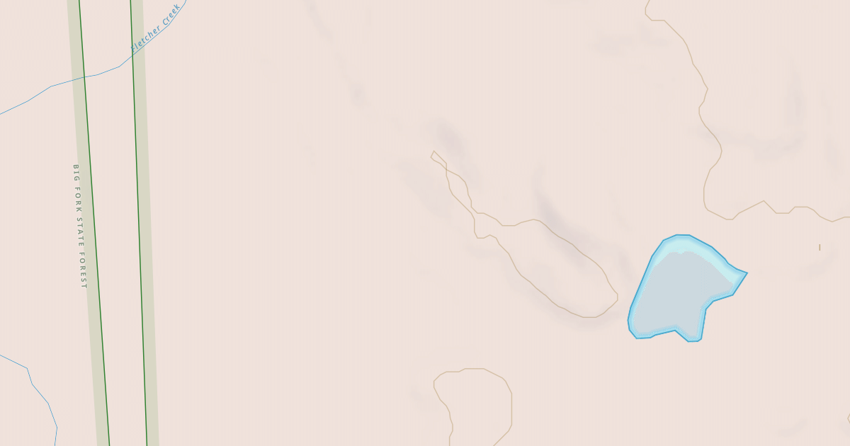 Map preview of FR 2092 SPUR B
