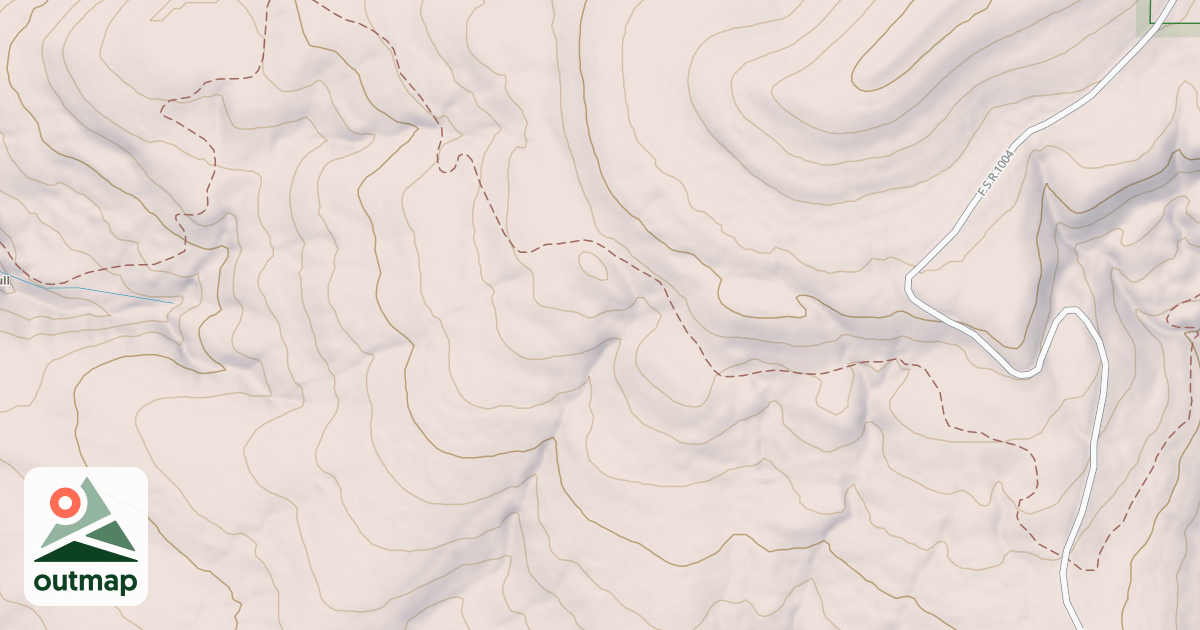 Map of USFS Motor Vehicle Use Map Roads {8C7DC0A7-6A14-4CD3-A3A5-13A53D54C7C5}