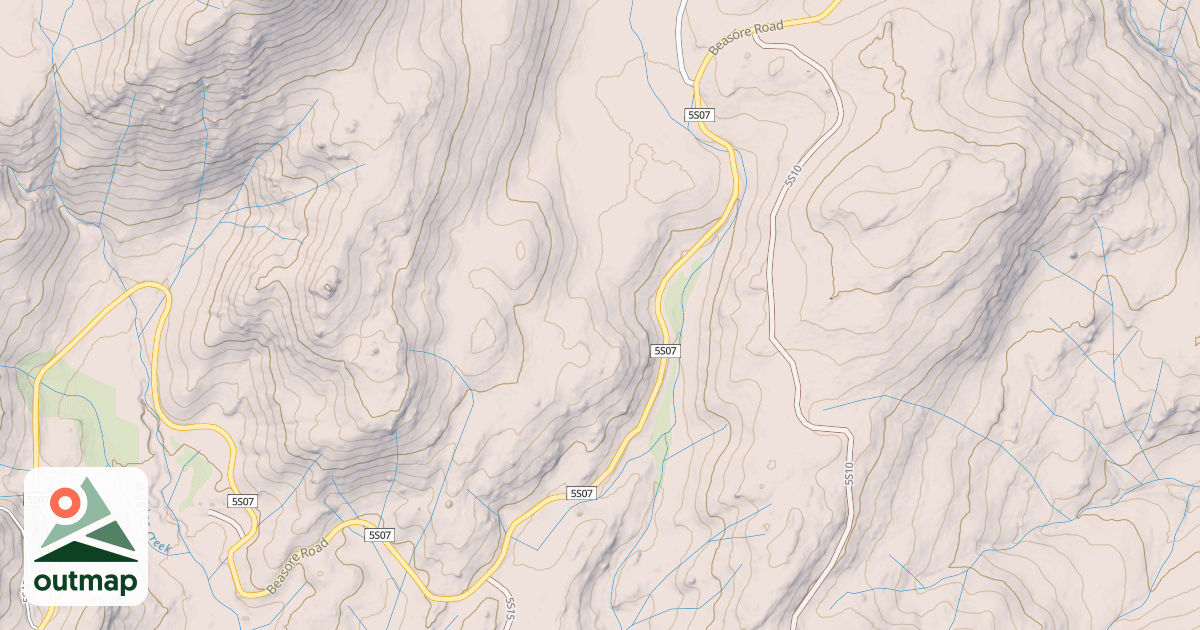 Map of BEASORE RD