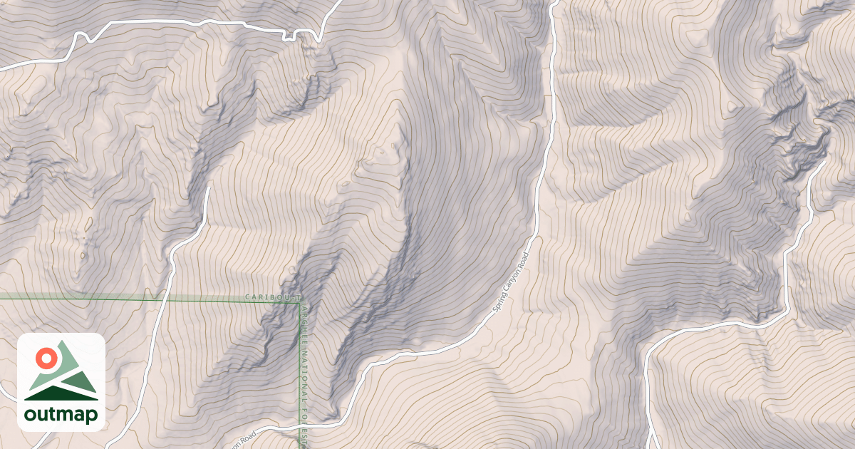 Map of SPRING CANYON