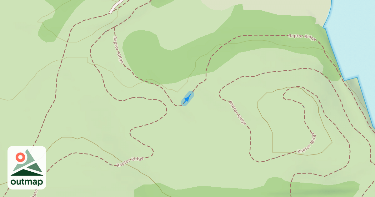Map of Raptor Ridge