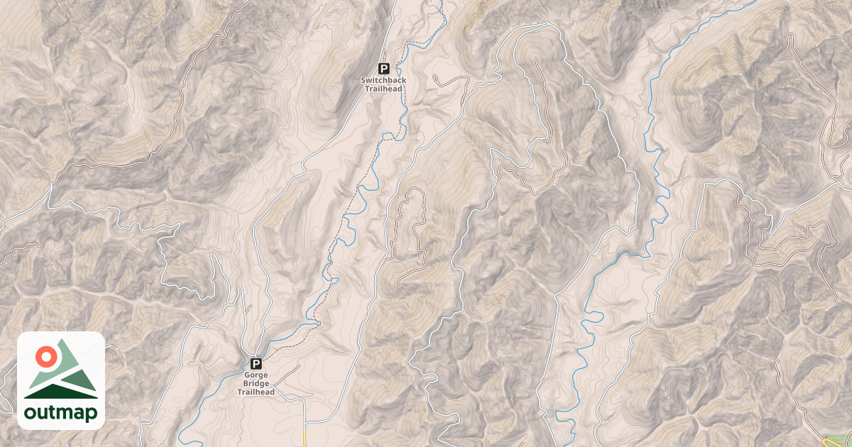 Map of USFS National Forest System Roads {91A86B1C-9112-4151-A33C-F670465DDEE7}