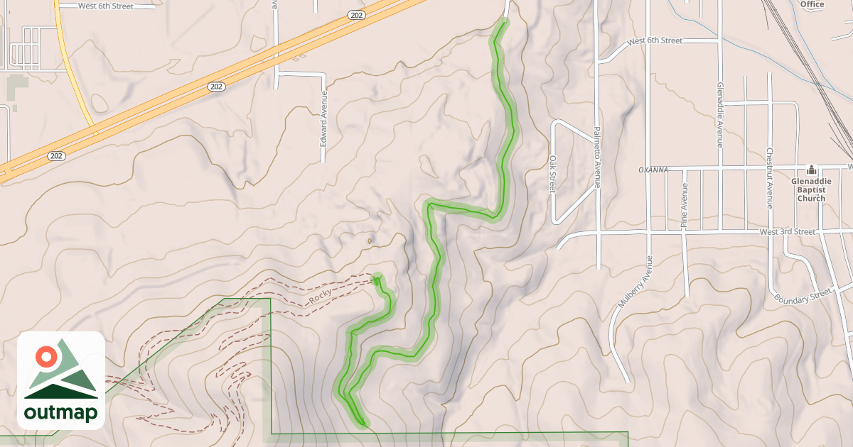Map of Leadville Express