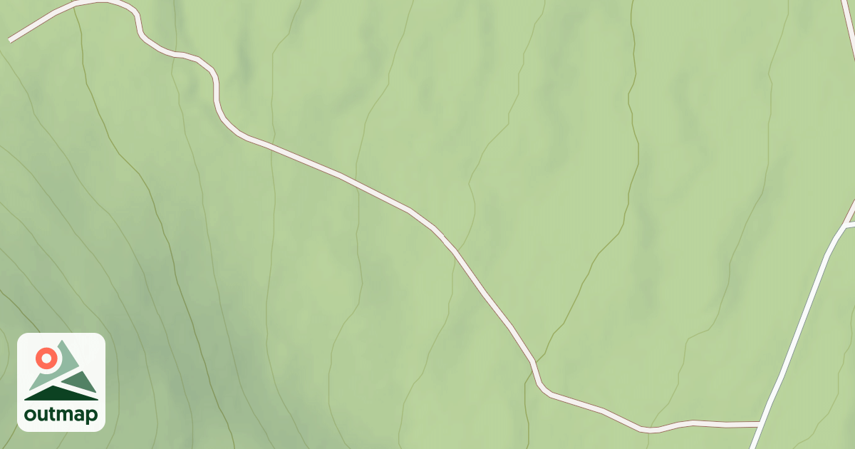 Map of BORDER SPUR  J