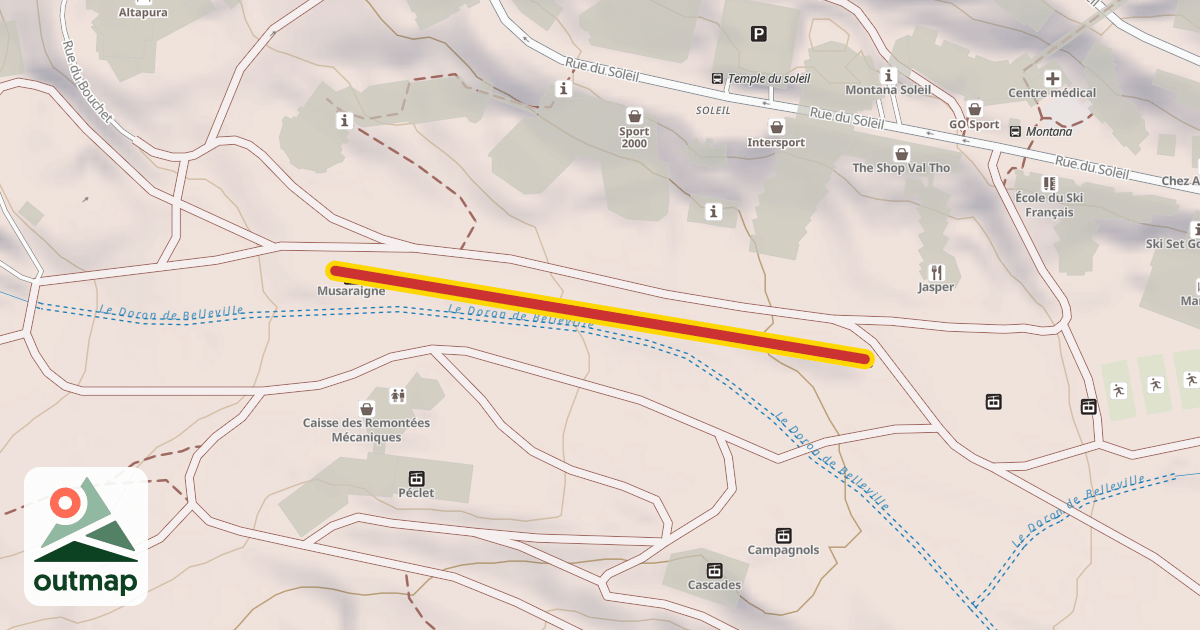 Map of Musaraigne