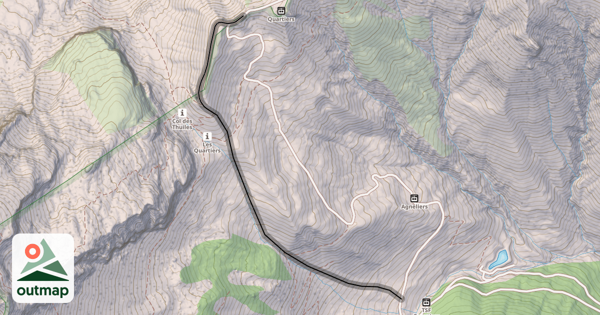 Map of Séolane